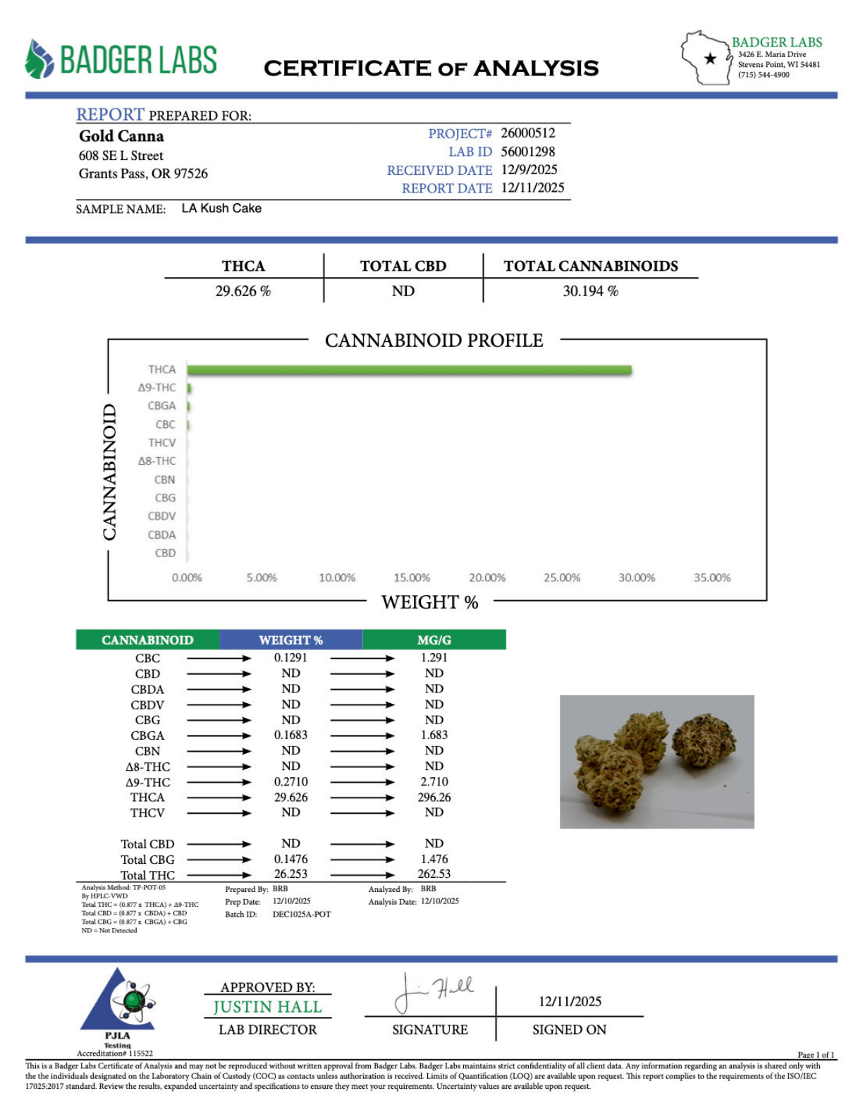 La Kush Cake – Bulk THCA Flower (Indoor Pounds) - Image 2