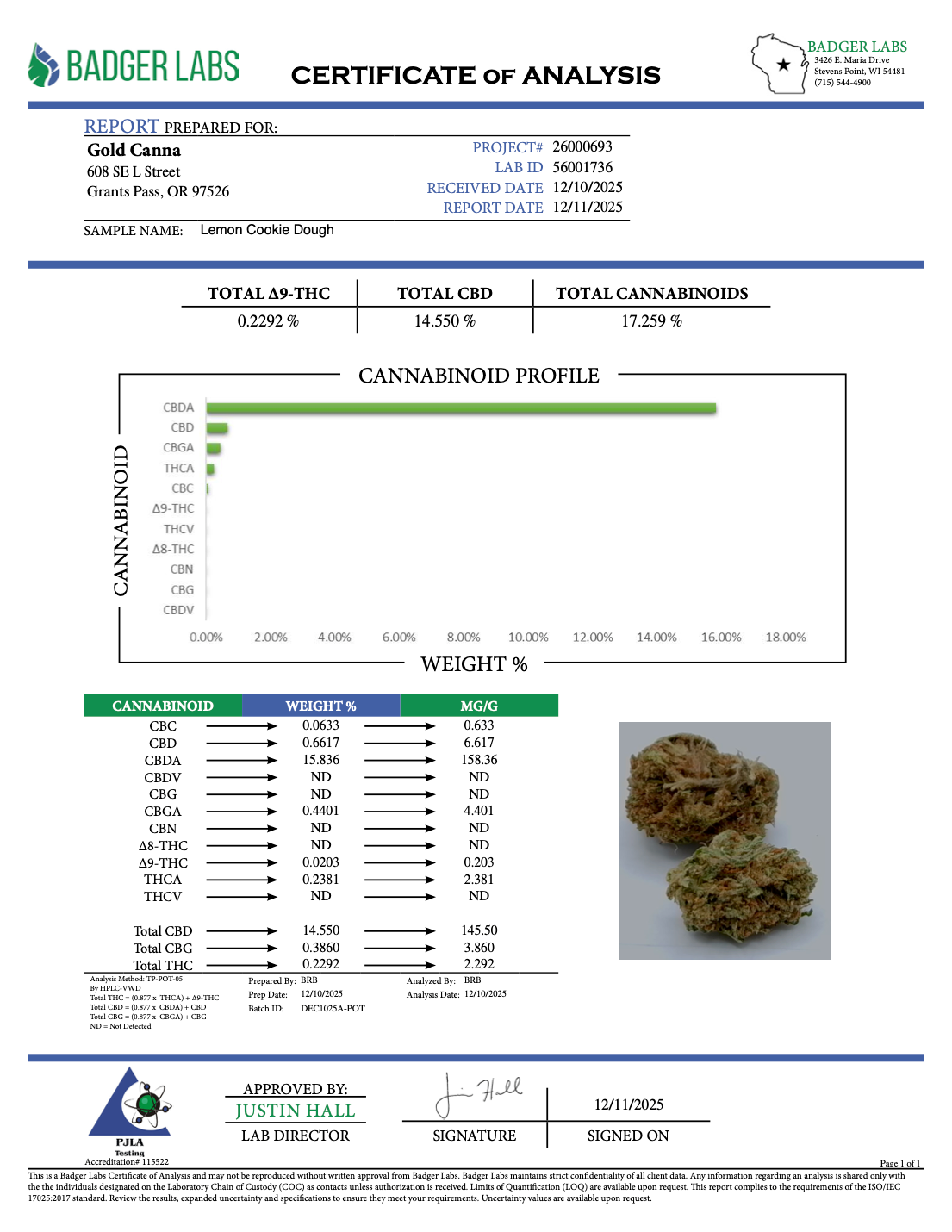 Lemon Cookie Dough – Bulk CBD Flower (Sungrown Pounds) - Image 2