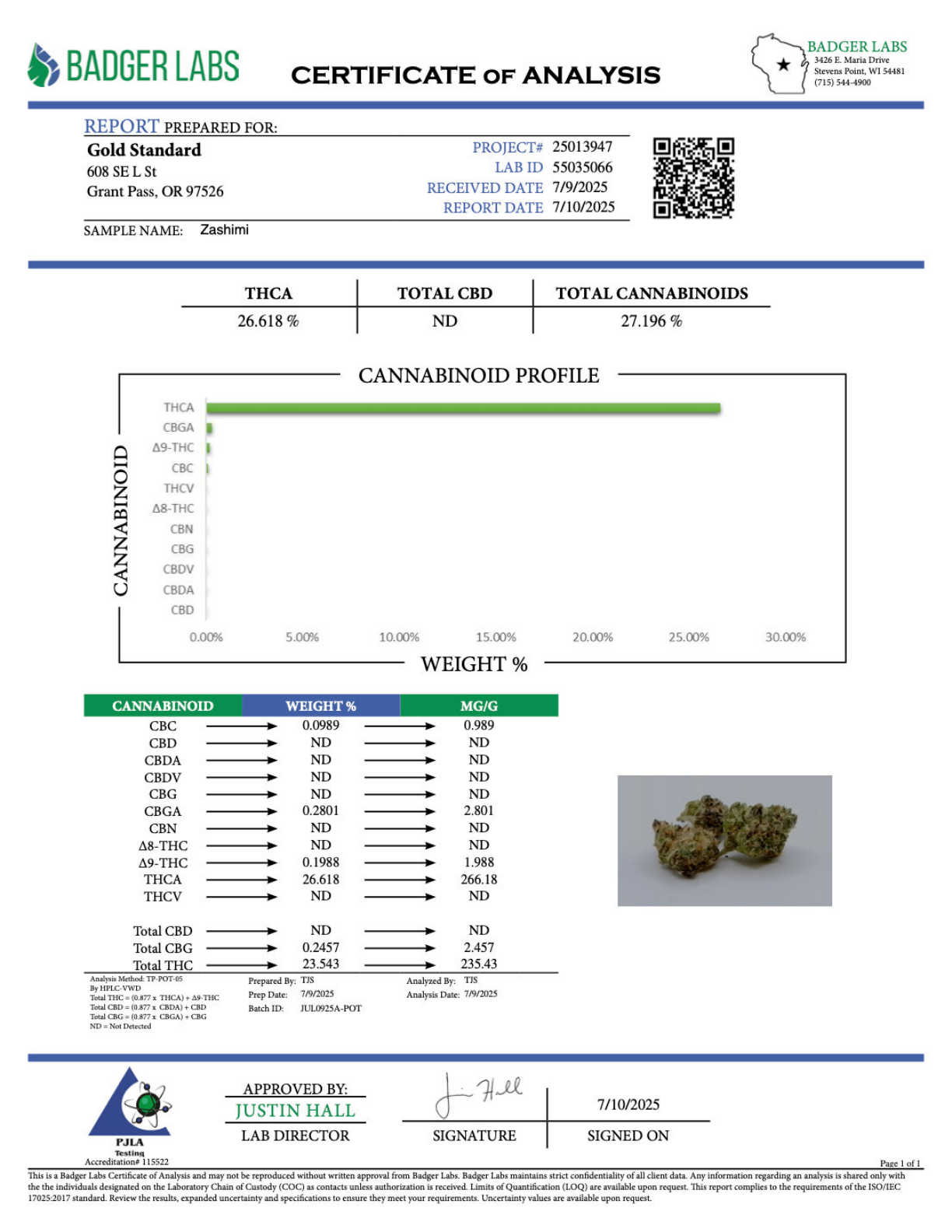 Zashimi – Bulk THCA Flower (Indoor Pounds) - Image 2